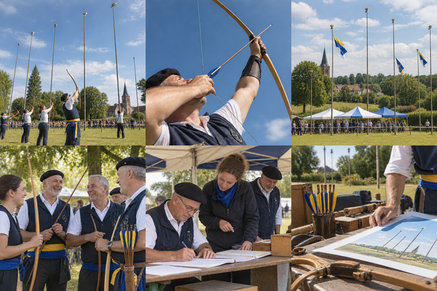 Archers, perches, terrain et vie des sociétés